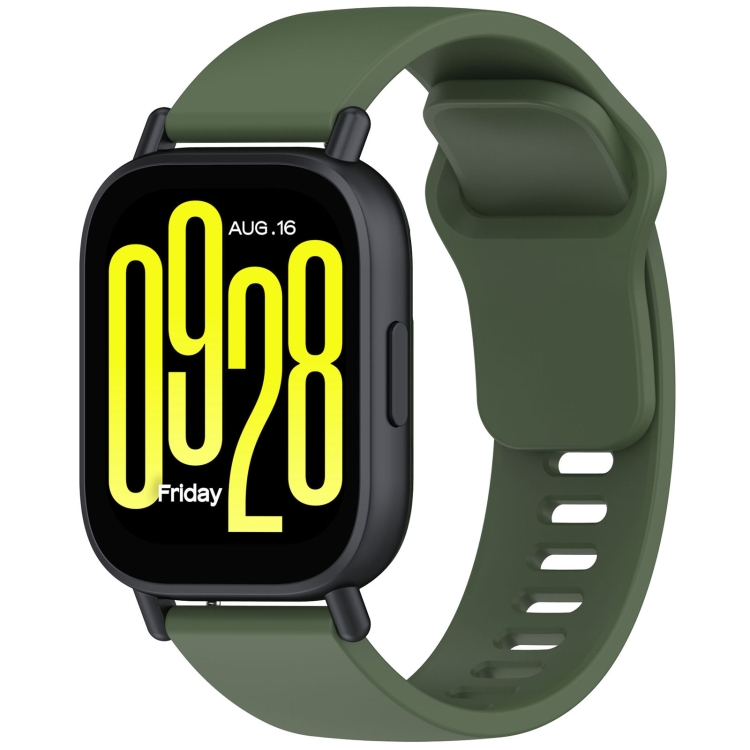 For Redmi Watch 5 Lite Youth Version Solid Color Quick Release Silicone Watch Band(Dark Green)
For Redmi Watch 5 Lite Youth Version Solid Color Quick Release Silicone Watch Band(Dark Green)
