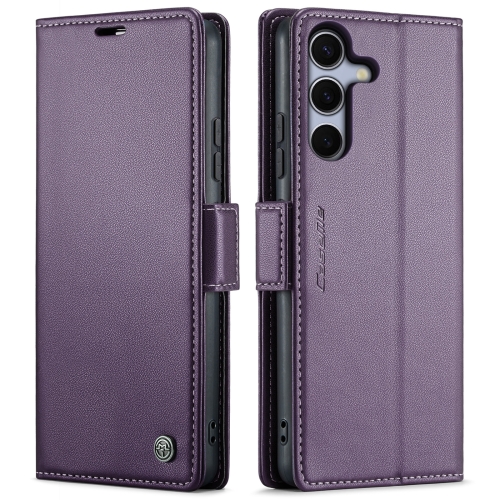 For Samsung Galaxy S25+ 5G CaseMe 023 Butterfly Buckle Litchi Texture RFID Anti-theft Leather Phone Case(Purple)
For Samsung Galaxy S25+ 5G CaseMe 023 Butterfly Buckle Litchi Texture RFID Anti-theft Leather Phone Case(Purple)