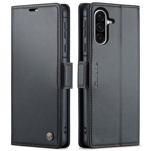 For Samsung Galaxy A56 CaseMe 023 Butterfly Buckle Litchi Texture RFID Anti-theft Leather Phone Case(Black)
For Samsung Galaxy A56 CaseMe 023 Butterfly Buckle Litchi Texture RFID Anti-theft Leather Phone Case(Black)
