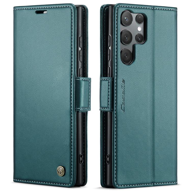 For Samsung Galaxy S25 Ultra 5G CaseMe 023 Butterfly Buckle Litchi Texture RFID Anti-theft Leather Phone Case(Green)
For Samsung Galaxy S25 Ultra 5G CaseMe 023 Butterfly Buckle Litchi Texture RFID Anti-theft Leather Phone Case(Green)
