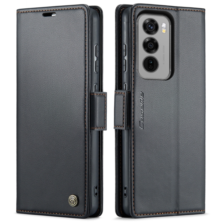 For OPPO Reno12 5G Global CaseMe 023 Butterfly Buckle Litchi Texture RFID Anti-theft Leather Phone Case(Black)
For OPPO Reno12 5G Global CaseMe 023 Butterfly Buckle Litchi Texture RFID Anti-theft Leather Phone Case(Black)