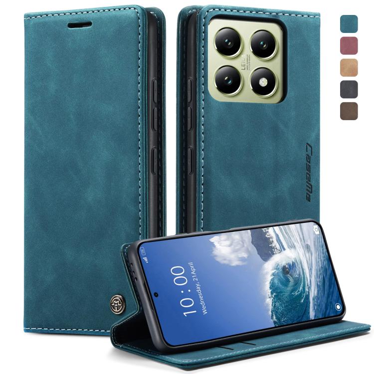 For Xiaomi 14T CaseMe 013 Multifunctional Horizontal Flip Leather Phone Case(Blue)
For Xiaomi 14T CaseMe 013 Multifunctional Horizontal Flip Leather Phone Case(Blue)