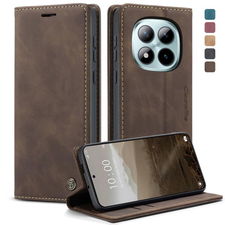 For Redmi Note 15 Pro+ 5G Global 163.3mm CaseMe 013 Multifunctional Horizontal Flip Leather Phone Case(Coffee)
For Redmi Note 15 Pro+ 5G Global 163.3mm CaseMe 013 Multifunctional Horizontal Flip Leather Phone Case(Coffee)