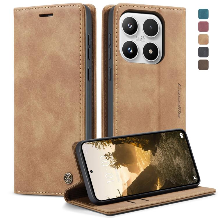For Xiaomi 17 CaseMe 013 Multifunctional Horizontal Flip Leather Phone Case(Brown)
For Xiaomi 17 CaseMe 013 Multifunctional Horizontal Flip Leather Phone Case(Brown)