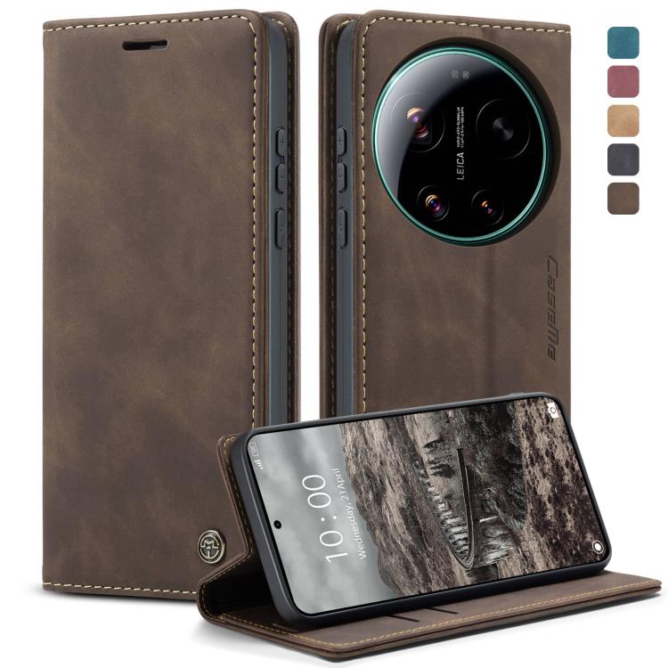 For Xiaomi 17 Ultra CaseMe 013 Multifunctional Horizontal Flip Leather Phone Case(Coffee)
For Xiaomi 17 Ultra CaseMe 013 Multifunctional Horizontal Flip Leather Phone Case(Coffee)