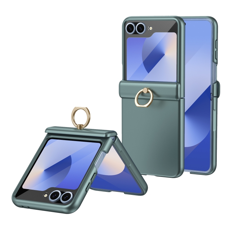 For Samsung Galaxy Z Flip6 5G Starry Sky Plated Ring Case-film Integrated Phone Case(Green)
For Samsung Galaxy Z Flip6 5G Starry Sky Plated Ring Case-film Integrated Phone Case(Green)