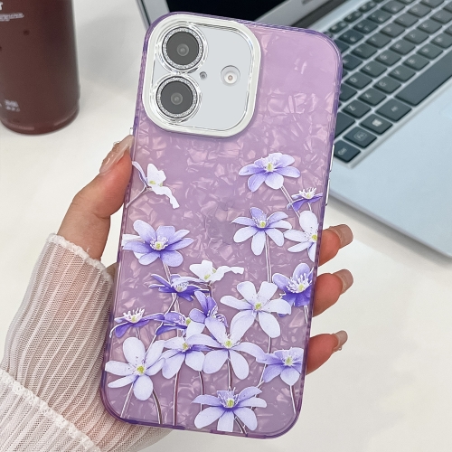For iPhone 16 Plus Electroplating Flowers Plants Texture TPU Phone Case(Lilac Flowers FL16)
For iPhone 16 Plus Electroplating Flowers Plants Texture TPU Phone Case(Lilac Flowers FL16)