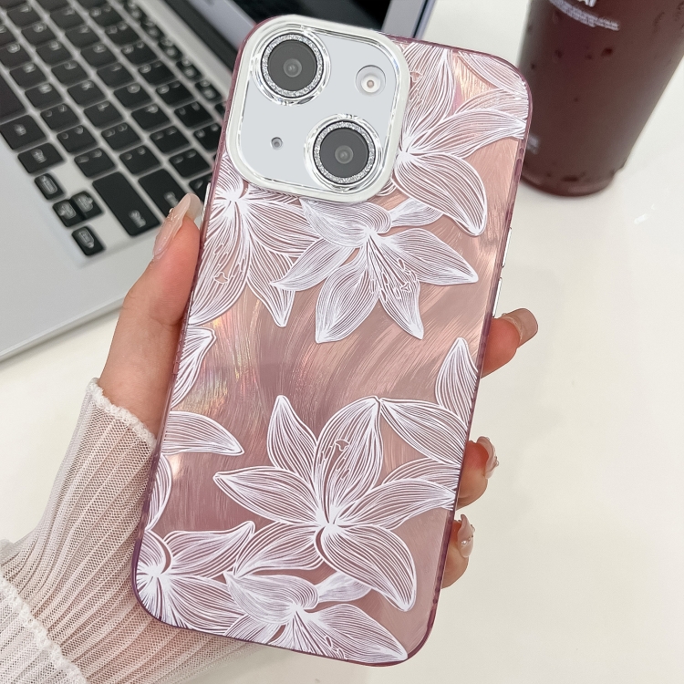 For iPhone 13 Electroplating Flowers Plants Texture TPU Phone Case(Sketch Lily FL9)
For iPhone 13 Electroplating Flowers Plants Texture TPU Phone Case(Sketch Lily FL9)