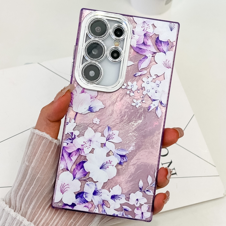For Samsung Galaxy S25 Ultra 5G Electroplating Flowers Plants Texture TPU Phone Case(Azalea FL4)
For Samsung Galaxy S25 Ultra 5G Electroplating Flowers Plants Texture TPU Phone Case(Azalea FL4)