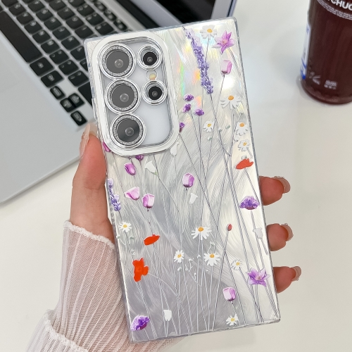 For Samsung Galaxy S25 Ultra 5G Electroplating Flower Texture TPU Phone Case(Purple Wildflowers SH1)
For Samsung Galaxy S25 Ultra 5G Electroplating Flower Texture TPU Phone Case(Purple Wildflowers SH1)