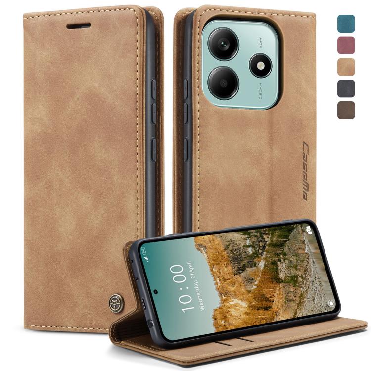 For Redmi Note 14 Pro 5G CaseMe 013 Multifunctional Horizontal Flip Leather Phone Case(Brown)
For Redmi Note 14 Pro 5G CaseMe 013 Multifunctional Horizontal Flip Leather Phone Case(Brown)