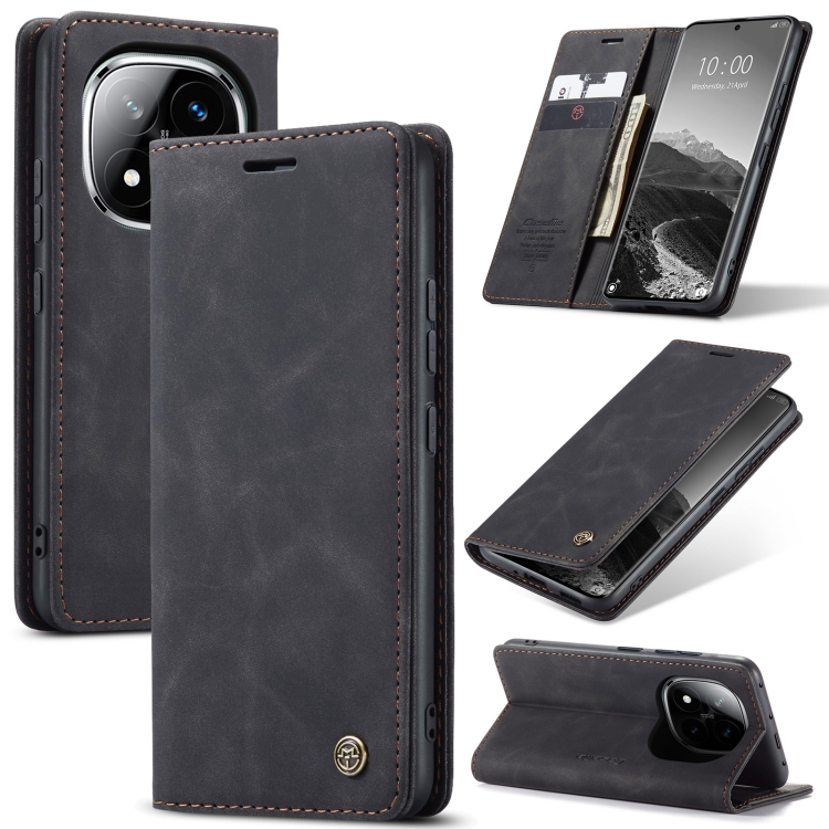 For Redmi Note 14 Pro 5G CaseMe 013 Multifunctional Horizontal Flip Leather Phone Case(Black)
For Redmi Note 14 Pro 5G CaseMe 013 Multifunctional Horizontal Flip Leather Phone Case(Black)
