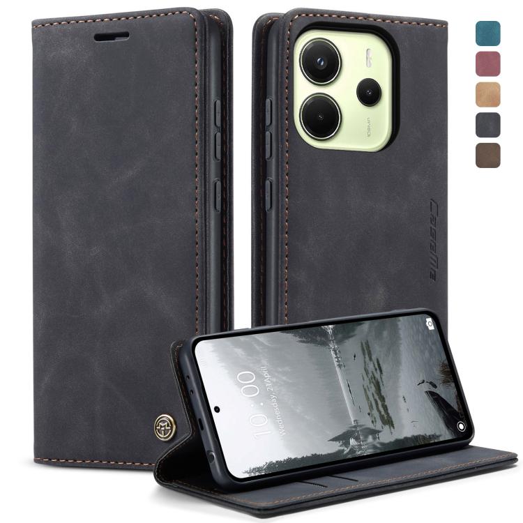 For Redmi Note 14 4G 163.25mm CaseMe 013 Multifunctional Horizontal Flip Leather Phone Case(Black)
For Redmi Note 14 4G 163.25mm CaseMe 013 Multifunctional Horizontal Flip Leather Phone Case(Black)