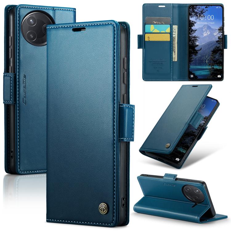 For Xiaomi Poco F7 Pro / F7 Ultra CaseMe 023 Butterfly Buckle Litchi Texture RFID Anti-theft Leather Phone Case(Blue)
For Xiaomi Poco F7 Pro / F7 Ultra CaseMe 023 Butterfly Buckle Litchi Texture RFID Anti-theft Leather Phone Case(Blue)