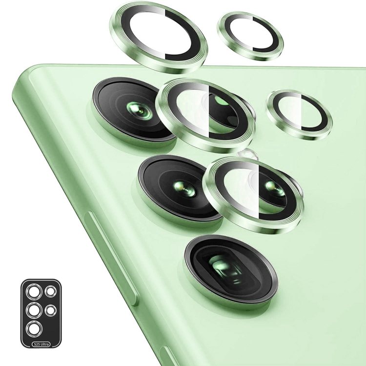 For Samsung Galaxy S25 Ultra 5G ENKAY Hat-Prince 9H Rear Camera Lens Aluminium Alloy Tempered Glass Film(Green)
For Samsung Galaxy S25 Ultra 5G ENKAY Hat-Prince 9H Rear Camera Lens Aluminium Alloy Tempered Glass Film(Green)
