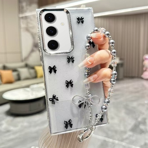 For Samsung Galaxy A16 5G Little Fresh Bow Bracelet Chain TPU Phone Case(Black)
For Samsung Galaxy A16 5G Little Fresh Bow Bracelet Chain TPU Phone Case(Black)