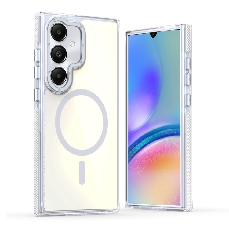 For Samsung Galaxy A05 4G Dual-Color Gradient Discolor MagSafe Phone Case(White)
For Samsung Galaxy A05 4G Dual-Color Gradient Discolor MagSafe Phone Case(White)
