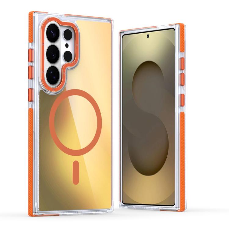 For Samsung Galaxy S26 Ultra 5G Dual-Color Gradient Discolor MagSafe Phone Case(Orange)
For Samsung Galaxy S26 Ultra 5G Dual-Color Gradient Discolor MagSafe Phone Case(Orange)