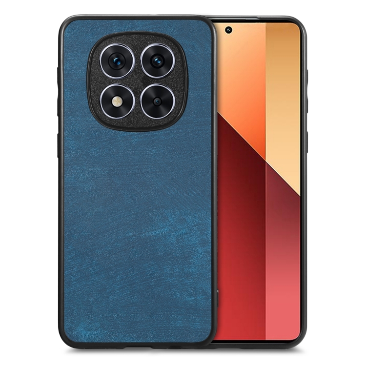 For Xiaomi Redmi Note 14 Pro 5G Vintage Leather PC Back Cover Phone Case(Blue)
For Xiaomi Redmi Note 14 Pro 5G Vintage Leather PC Back Cover Phone Case(Blue)