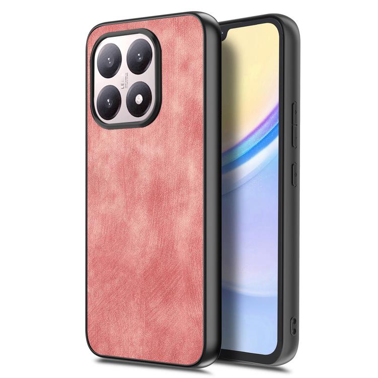For Xiaomi 15T Vintage Leather PC Back Cover Phone Case(Pink)
For Xiaomi 15T Vintage Leather PC Back Cover Phone Case(Pink)