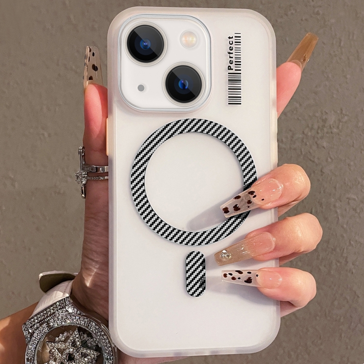 For iPhone 14 Plus Crystal Skin Feel MagSafe TPU Phone Case(Grey)
For iPhone 14 Plus Crystal Skin Feel MagSafe TPU Phone Case(Grey)