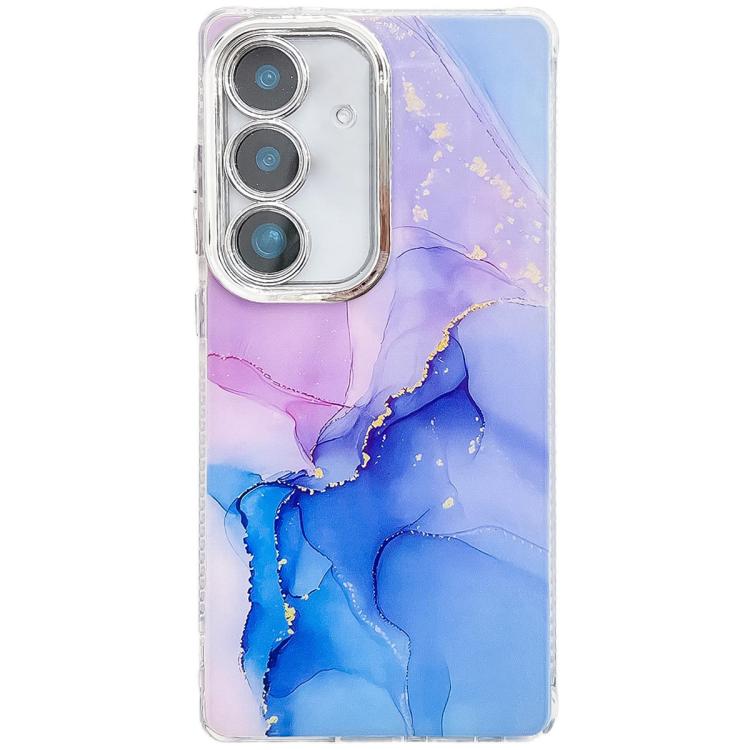 For Samsung Galaxy S25+ 5G Electroplated Marble Texture Phone Case(Purple Blue M18)
For Samsung Galaxy S25+ 5G Electroplated Marble Texture Phone Case(Purple Blue M18)