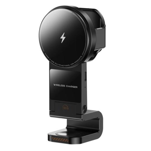 SD16 For Phone Watch Earphone Car Air Vent Phone Holder Magnetic 3 in 1 Wireless Charger(Black)
SD16 For Phone Watch Earphone Car Air Vent Phone Holder Magnetic 3 in 1 Wireless Charger(Black)