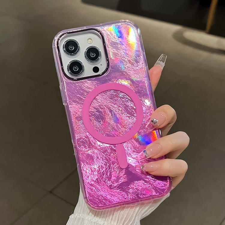 For iPhone 14 Pro Max Plating Gradient Glacier Texture MagSafe Phone Case(Pink)
For iPhone 14 Pro Max Plating Gradient Glacier Texture MagSafe Phone Case(Pink)