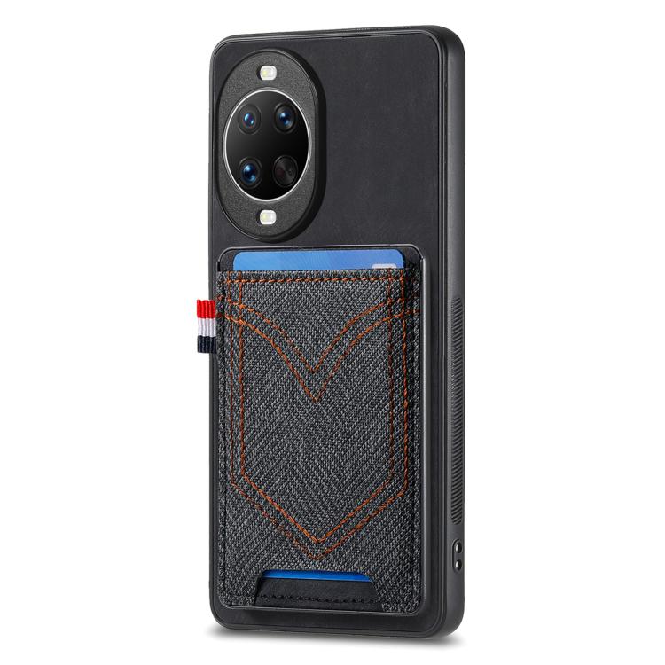 For Huawei nova 14 Ultra Denim Texture Leather Skin Phone Case with Card Slot(Black)
For Huawei nova 14 Ultra Denim Texture Leather Skin Phone Case with Card Slot(Black)