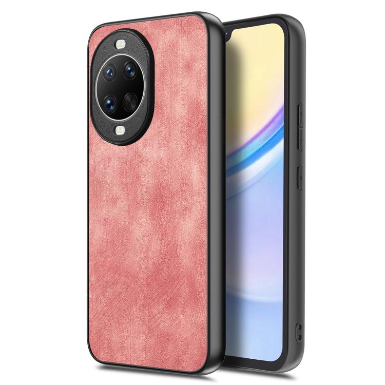 For Huawei nova 14 Ultra Vintage Leather PC Back Cover Phone Case(Pink) 
For Huawei nova 14 Ultra Vintage Leather PC Back Cover Phone Case(Pink)