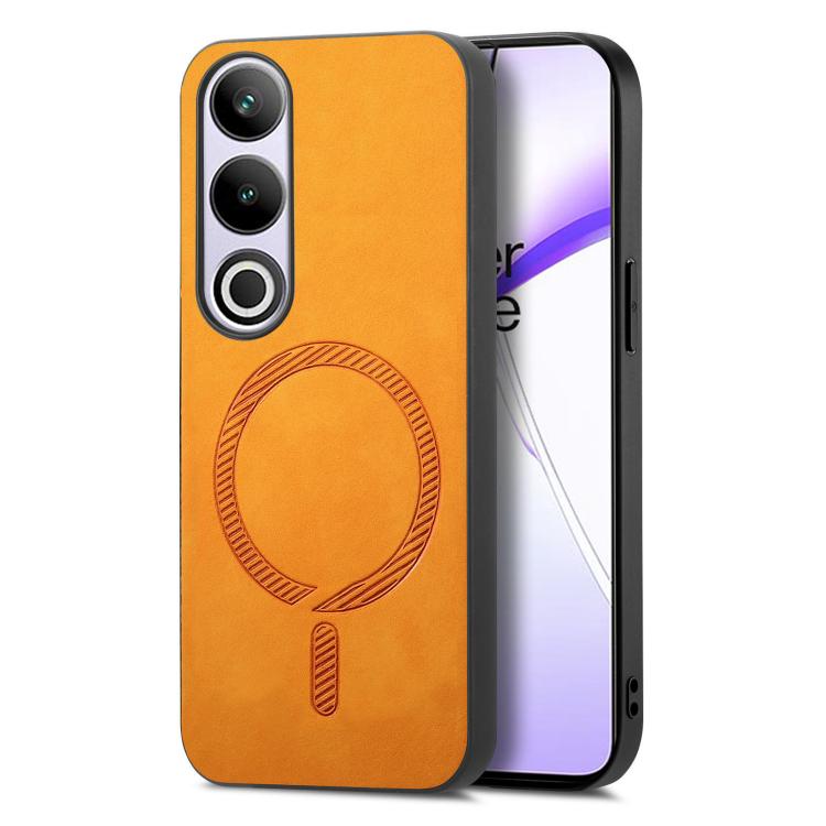 For OnePlus Nord CE4 / Ace 3V Solid Color Retro Magsafe PU Back Cover Phone Case(Yellow)
For OnePlus Nord CE4 / Ace 3V Solid Color Retro Magsafe PU Back Cover Phone Case(Yellow)