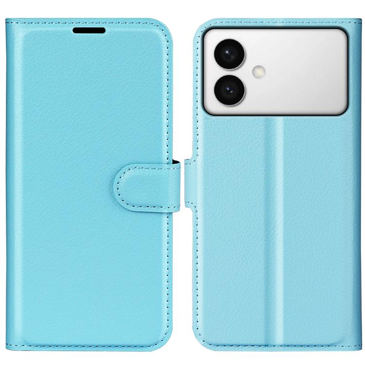 For Samsung Galaxy S26 Edge 5G Litchi Texture Horizontal Flip Leather Phone Case with Holder(Blue)
For Samsung Galaxy S26 Edge 5G Litchi Texture Horizontal Flip Leather Phone Case with Holder(Blue)