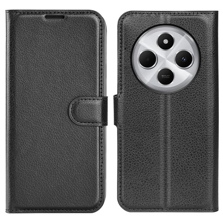 For Xiaomi Redmi 14C 4G Litchi Texture Horizontal Flip Leather Phone Case with Holder(Black)
For Xiaomi Redmi 14C 4G Litchi Texture Horizontal Flip Leather Phone Case with Holder(Black)