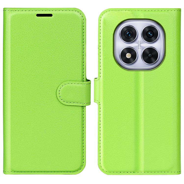 For Xiaomi Redmi Note 14 Pro 5G Litchi Texture Horizontal Flip Leather Phone Case with Holder(Green)
For Xiaomi Redmi Note 14 Pro 5G Litchi Texture Horizontal Flip Leather Phone Case with Holder(Green)