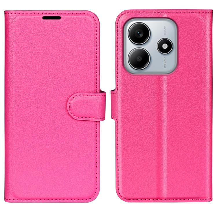 For Xiaomi Redmi Note 14 5G Litchi Texture Horizontal Flip Leather Phone Case with Holder(Rose Red)
For Xiaomi Redmi Note 14 5G Litchi Texture Horizontal Flip Leather Phone Case with Holder(Rose Red)