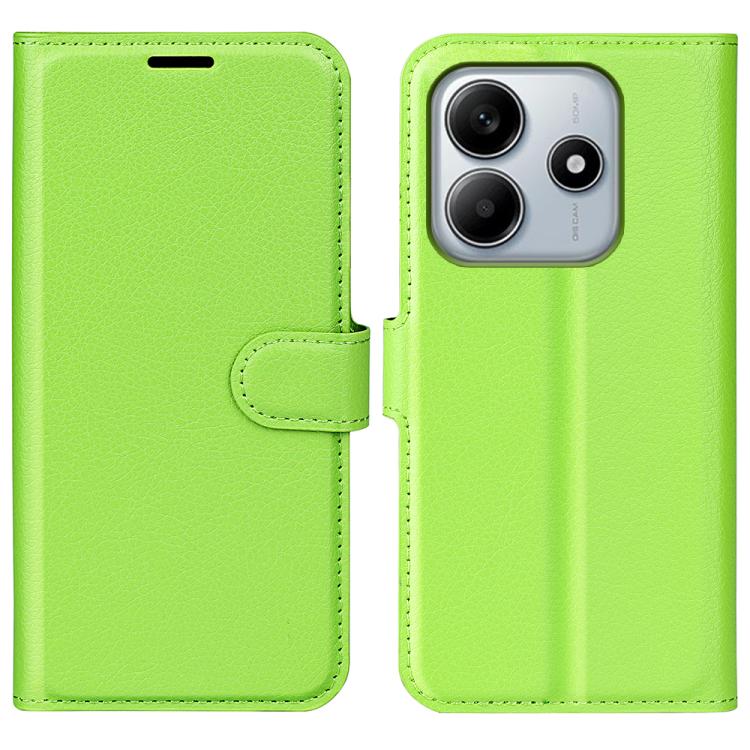 For Xiaomi Redmi Note 14 5G Litchi Texture Horizontal Flip Leather Phone Case with Holder(Green)
For Xiaomi Redmi Note 14 5G Litchi Texture Horizontal Flip Leather Phone Case with Holder(Green)