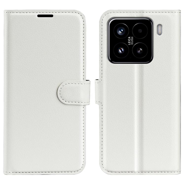 For Xiaomi 15 Litchi Texture Horizontal Flip Leather Phone Case with Holder(White)
For Xiaomi 15 Litchi Texture Horizontal Flip Leather Phone Case with Holder(White)