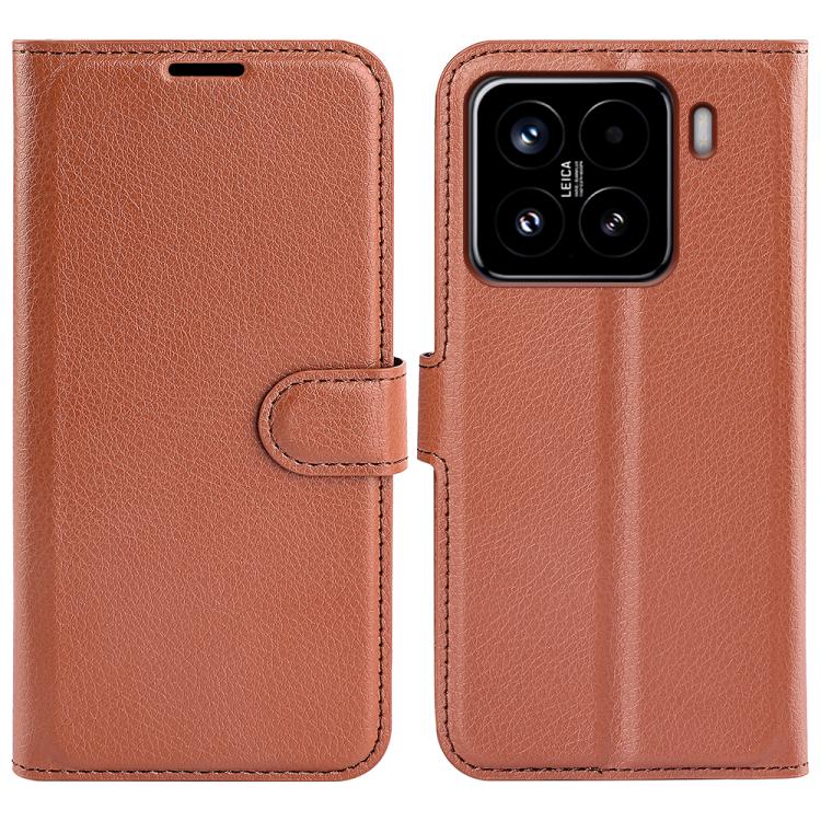 For Xiaomi 15 Litchi Texture Horizontal Flip Leather Phone Case with Holder(Brown)
For Xiaomi 15 Litchi Texture Horizontal Flip Leather Phone Case with Holder(Brown)