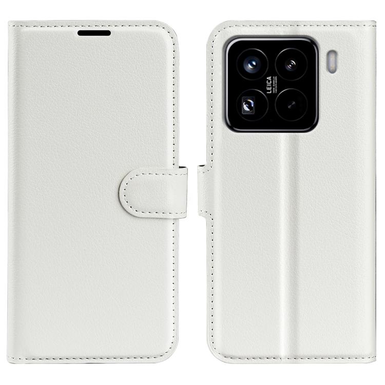 For Xiaomi 15 Pro Litchi Texture Horizontal Flip Leather Phone Case with Holder(White)
For Xiaomi 15 Pro Litchi Texture Horizontal Flip Leather Phone Case with Holder(White)