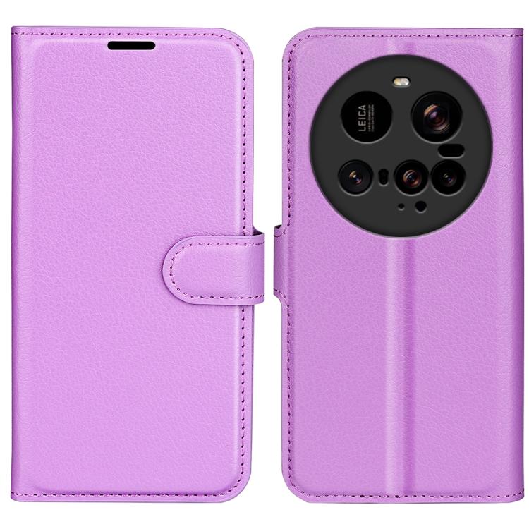 For Xiaomi 15 Ultra Litchi Texture Horizontal Flip Leather Phone Case with Holder(Purple)
For Xiaomi 15 Ultra Litchi Texture Horizontal Flip Leather Phone Case with Holder(Purple)