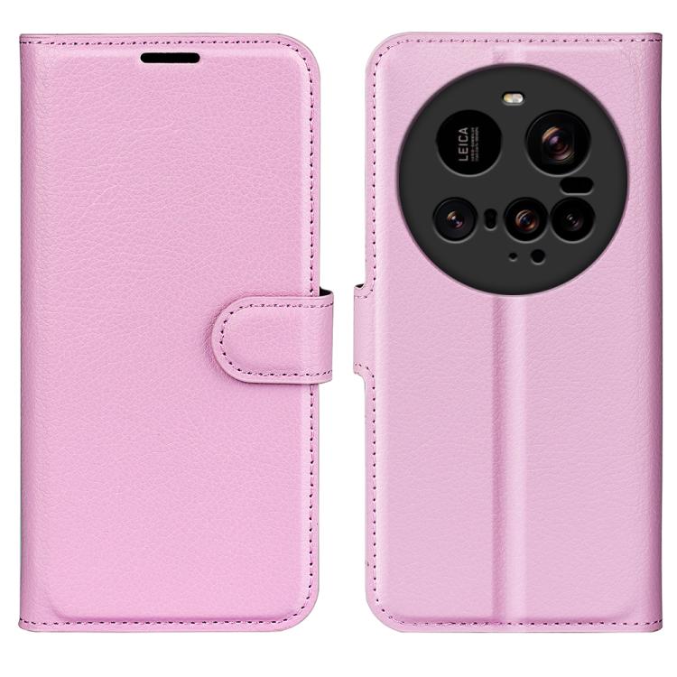 For Xiaomi 15 Ultra Litchi Texture Horizontal Flip Leather Phone Case with Holder(Pink)
For Xiaomi 15 Ultra Litchi Texture Horizontal Flip Leather Phone Case with Holder(Pink)