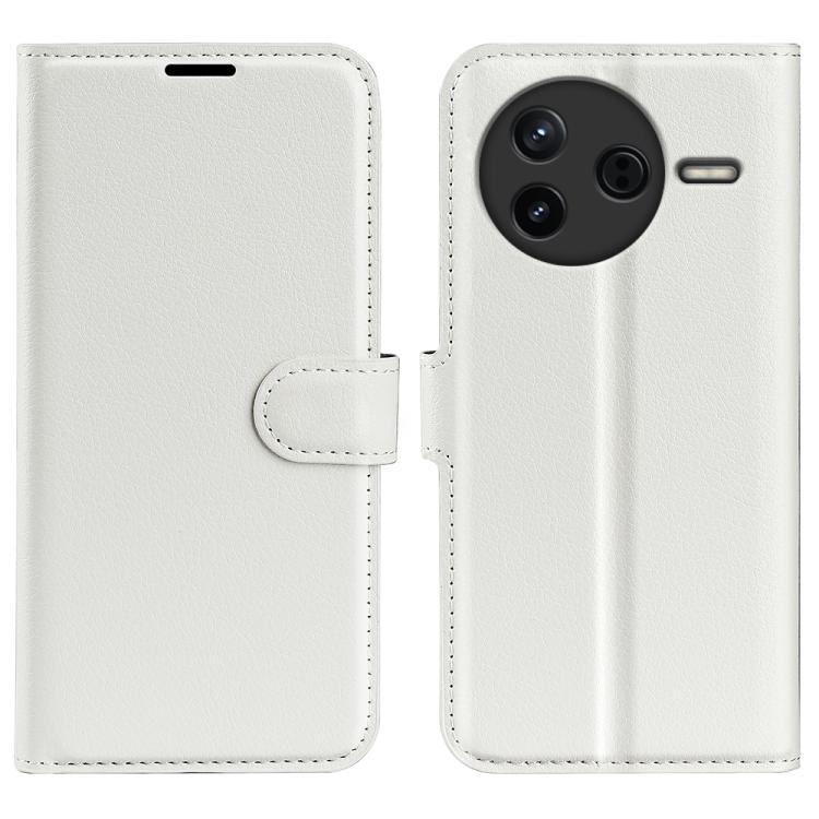 For Xiaomi Poco F7 Pro / Redmi K80 Litchi Texture Horizontal Flip Leather Phone Case with Holder(White)
For Xiaomi Poco F7 Pro / Redmi K80 Litchi Texture Horizontal Flip Leather Phone Case with Holder(White)