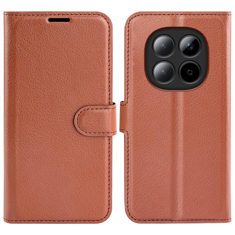 For Redmi Note 15 Pro+ Global 163.3mm Litchi Texture Horizontal Flip Leather Phone Case with Holder(Brown)
For Redmi Note 15 Pro+ Global 163.3mm Litchi Texture Horizontal Flip Leather Phone Case with Holder(Brown)