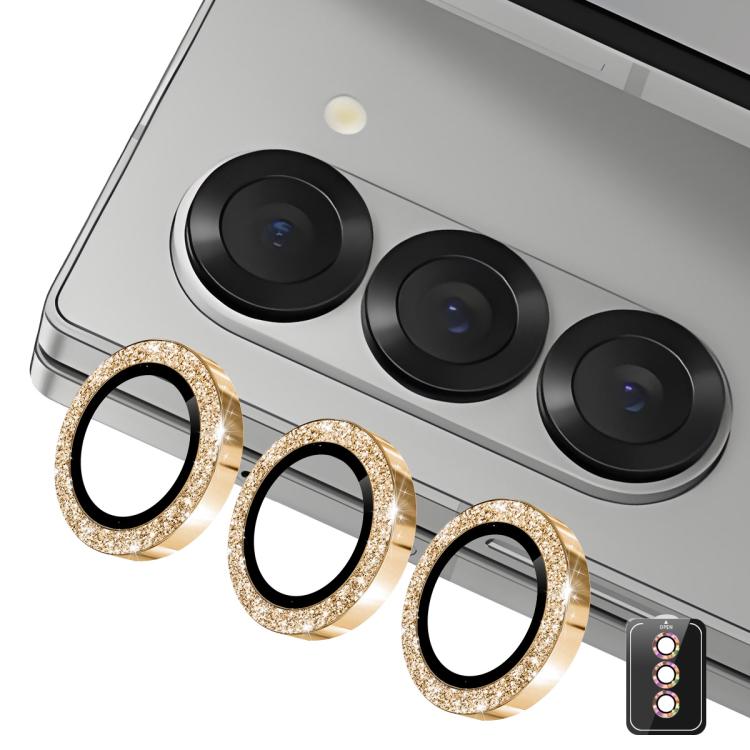 For Samsung Galaxy Z Fold7 ENKAY Hat-Prince 9H Rear Camera Lens Glitter Aluminium Alloy Tempered Glass Film(Golden)
For Samsung Galaxy Z Fold7 ENKAY Hat-Prince 9H Rear Camera Lens Glitter Aluminium Alloy Tempered Glass Film(Golden)