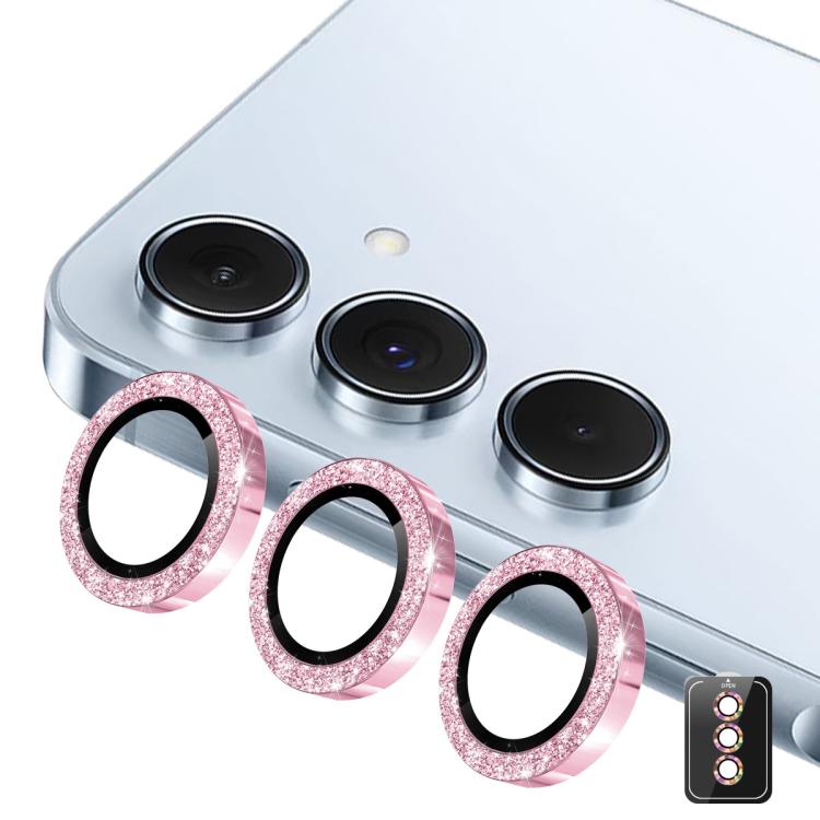 For Samsung Galaxy S26 5G ENKAY Hat-Prince 9H Rear Camera Lens Glitter Aluminium Alloy Tempered Glass Film(Pink)
For Samsung Galaxy S26 5G ENKAY Hat-Prince 9H Rear Camera Lens Glitter Aluminium Alloy Tempered Glass Film(Pink)