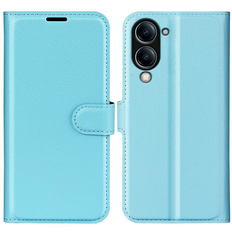 For vivo Y04 / Y29s Litchi Texture Horizontal Flip Leather Phone Case with Holder(Blue)
For vivo Y04 / Y29s Litchi Texture Horizontal Flip Leather Phone Case with Holder(Blue)