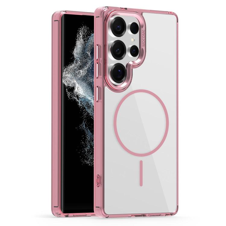 For Samsung Galaxy S22 Ultra 5G Star Shield Thin Circle MagSafe Phone Case(Pink)
For Samsung Galaxy S22 Ultra 5G Star Shield Thin Circle MagSafe Phone Case(Pink)