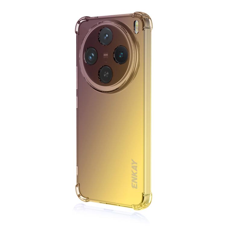 For vivo X200 ENKAY Hat-Prince Gradient Airbag TPU Phone Case(Purple Gold)
For vivo X200 ENKAY Hat-Prince Gradient Airbag TPU Phone Case(Purple Gold)