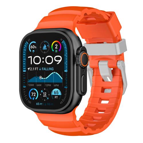For Apple Watch 46mm / 49mm / 45mm / 44mm Titanium Buckle Field Path Fluororubber Watch Band(Orange)
For Apple Watch 46mm / 49mm / 45mm / 44mm Titanium Buckle Field Path Fluororubber Watch Band(Orange)