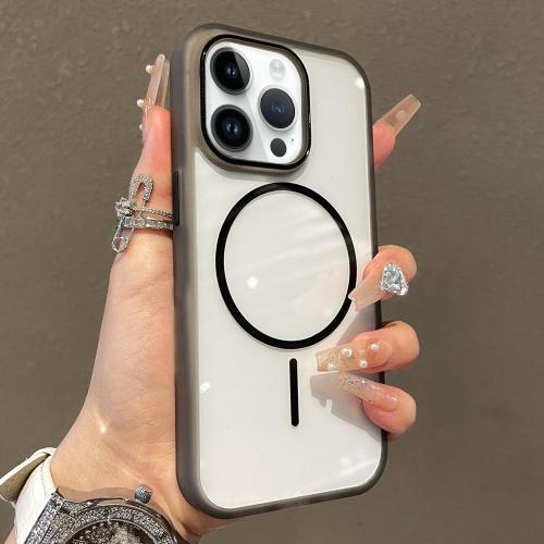 For iPhone 13 Pro Max Translucent Armor MagSafe N52 Thin Circle Phone Case(Transparent Black)
For iPhone 13 Pro Max Translucent Armor MagSafe N52 Thin Circle Phone Case(Transparent Black)